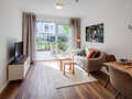 appartamento München Milbertshofen 01 zona living 11804