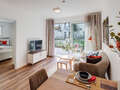 appartamento München Milbertshofen 05 zona living 11804
