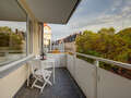 appartamento München Schwabing (links der Leopoldstraße) 01 balcone 11895