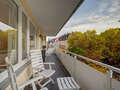 appartamento München Schwabing (links der Leopoldstraße) 02 balcone 11895