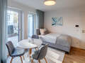 abitazione München Milbertshofen 02 zona living 11962