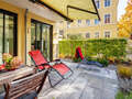 appartamento con giardino München Schwabing (rechts der Leopoldstraße) 03 terrazza 12380