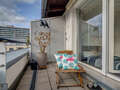 appartamento München Sendling 03 terrazza sul tetto 12407