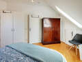 attico con terrazzo München Maxvorstadt 04 camera da letto 12588