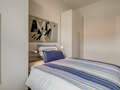 appartamento München Schwabing (links der Leopoldstraße) 02 camera da letto 1262