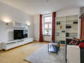 appartamento München Schwabing (links der Leopoldstraße) 03 zona living 1262