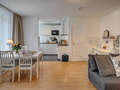 appartamento München Lehel 03 zona living 13484