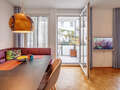 appartamento München Lehel 04 zona living 1349