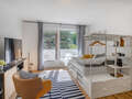appartamento München Nymphenburg 01 zona living 13624