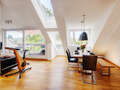 attico con terrazzo München Ramersdorf 01 zona living 13657