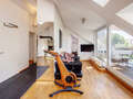 attico con terrazzo München Ramersdorf 03 zona living 13657