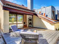 attico con terrazzo München Solln 02 terrazza sul tetto 13689