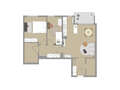 appartamento München Neuhausen 01 planimetria 13994