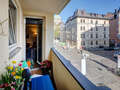 appartamento München Lehel 02 balcone 14389