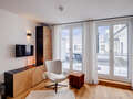 attico con terrazzo München Sendling-Westpark 02 zona living 14433