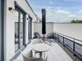 attico con terrazzo München Sendling-Westpark 01 terrazza sul tetto 14433