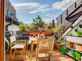 attico München Dreimühlenviertel 01 terrazza sul tetto 14505
