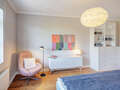 attico München Neuhausen 05 camera da letto 14555
