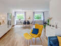 appartamento con giardino München Hadern 03 zona living 14610