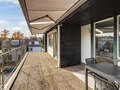 appartamento München Herzogpark 02 2° terrazza sul tetto 14676