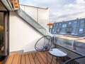 maisonette München Glockenbachviertel 02 terrazza sul tetto 14717