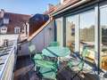 attico con terrazzo München Schwabing-West 01 terrazza sul tetto 14731