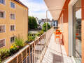 appartamento München Schwabing (links der Leopoldstraße) 02 balcone 14839