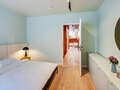 maisonette München Neuhausen 04 camera da letto 14864