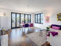 attico con terrazzo München Altbogenhausen 01 zona living 14872