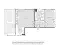 attico con terrazzo München Altbogenhausen 01 planimetria 14872