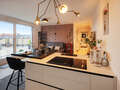 attico con terrazzo München Sendling 01 zona living 14873