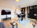 attico con terrazzo München Sendling 03 zona living 14873