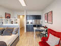 appartamento München Schwanthalerhöhe 03 zona living 14881