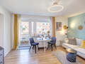 appartamento München Fasanerie 02 zona living 14906