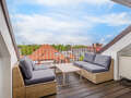 maisonette München Schwabing 01 terrazza sul tetto 14908