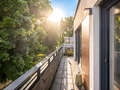 attico con terrazzo München Menterschwaige 01 terrazza sul tetto 14914