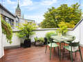 attico con terrazzo München Ludwigsvorstadt 01 terrazza sul tetto 14956