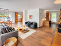 attico con terrazzo München Solln 03 zona living 15010