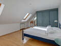 attico con terrazzo München Maxvorstadt - Westen 02 zona notte 1607