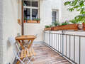 appartamento München Schwabing (links der Leopoldstraße) 01 balcone 1624