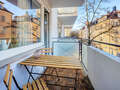 appartamento München Schwabing (links der Leopoldstraße) 02 balcone 1660