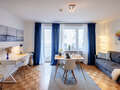 appartamento München Schwabing (links der Leopoldstraße) 01 zona living 1660