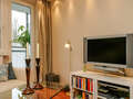 abitazione München Schwabing (links der Leopoldstraße) 05 soggiorno 2333