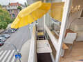 abitazione München Schwabing (links der Leopoldstraße) 02 balcone 2684
