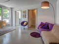 attico con terrazzo München Neuhausen 04 soggiorno 2774