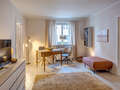 appartamento München Schwabing (links der Leopoldstraße) 01 soggiorno 3177