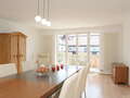 attico con terrazzo München Lehel 02 sala da pranzo 3850
