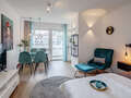 appartamento München Milbertshofen 02 zona living 4166