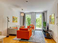 appartamento con giardino München Schwanthalerhöhe 01 zona living 4454