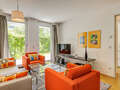 appartamento con giardino München Schwanthalerhöhe 02 zona living 4454